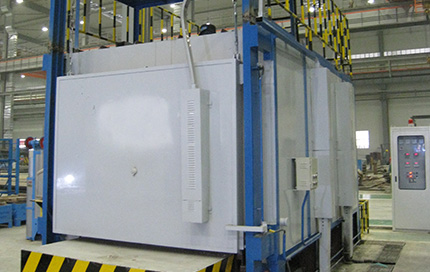 Bogie-hearth Resistance Furnace